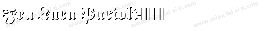 Fra Luca Pacioli字体转换